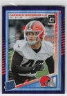 Football Optic Carson Schwesinger #217 2025 Donruss Optic Purple Shock Near Mint