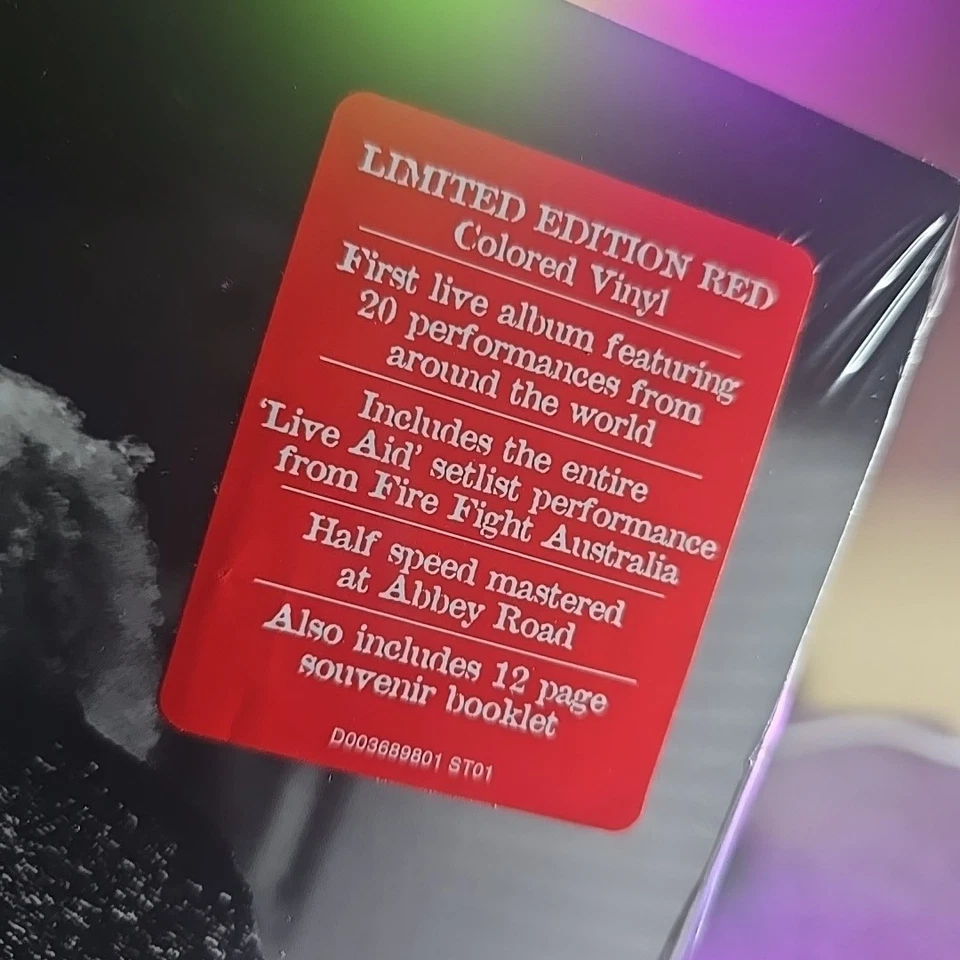 Queen & Adam Lambert - Live Around the World - Ltd. Ed. 2 LP Red Color Vinyl - Image 2 of 3