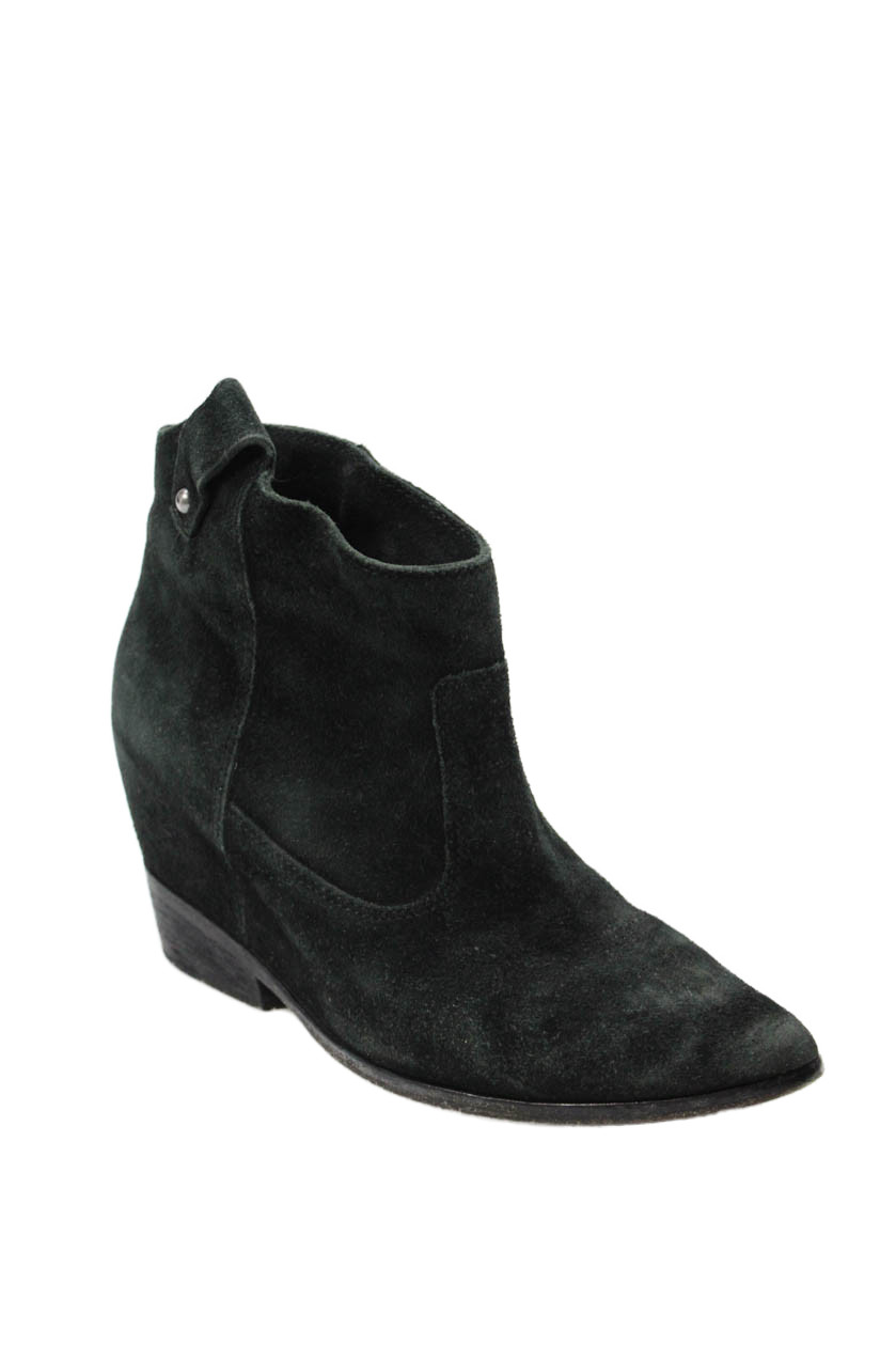 Belle Sigerson Morrison Womens Suede Pointed Toe Ankle Boots Shoes Black Size 8BFree Shipping in US $100+ Orders | $6.95 Orders Below