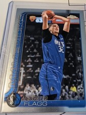 2025-26 Topps Chrome Cooper Flagg Dallas Mavericks #251 Rookie Base