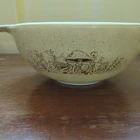 Lg Vintage 2.5L PYREX 443 Forest Fancies Mushroom Cinderella Nesting Mixing Bowl