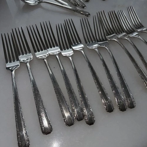Vintage Towle Candlelight Sterling Silver 99 Pieces Flatware Including Serving