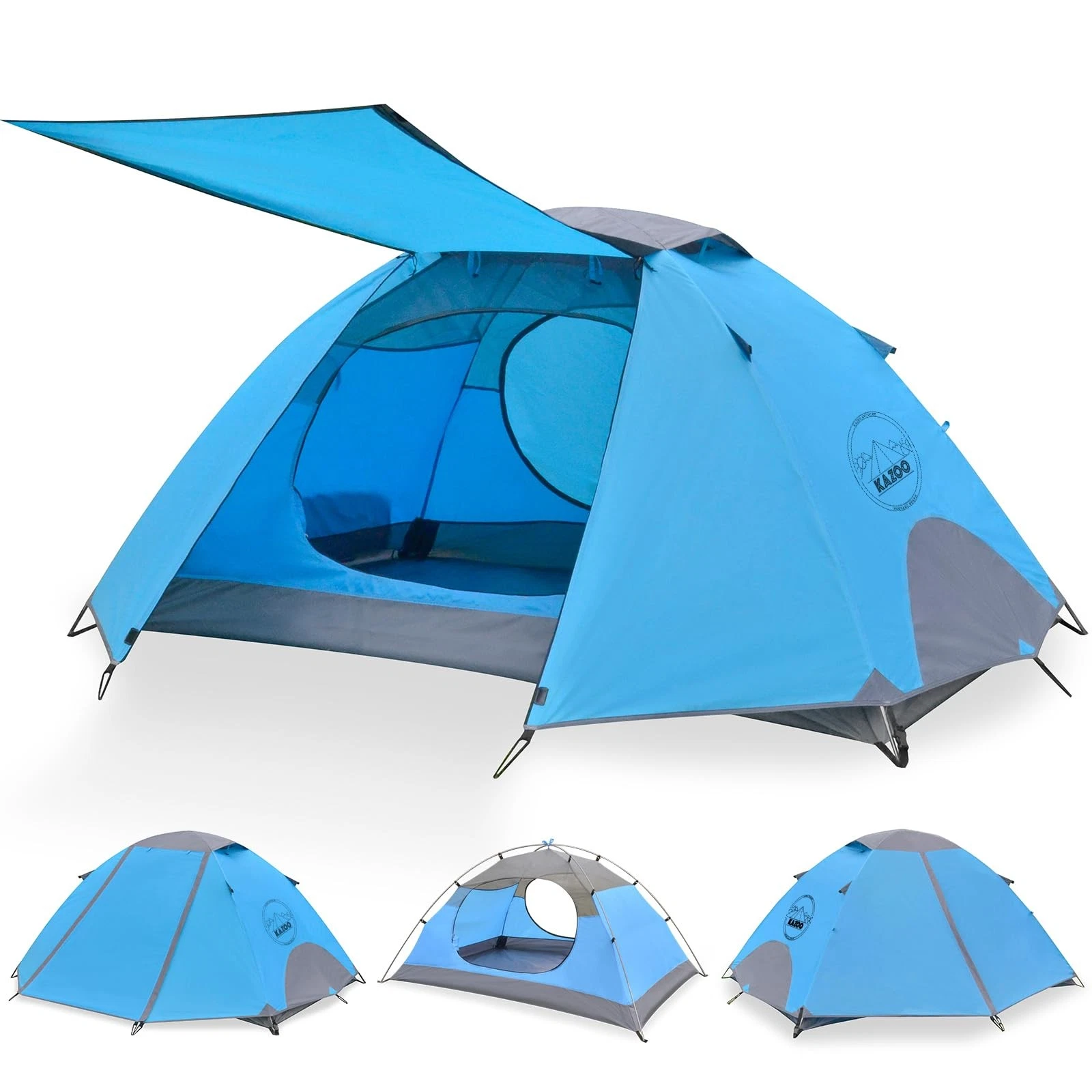 Waterproof Backpacking Tent 2/3 Person Lightweight Camping Tents 2/3 People H...