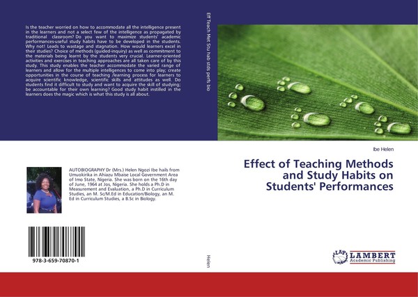 Effect Of Teaching Methods And Study Habits On Students' Performances Ibe Helen-image