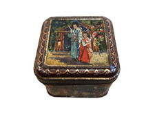 Antique Japaneses Style Tin 