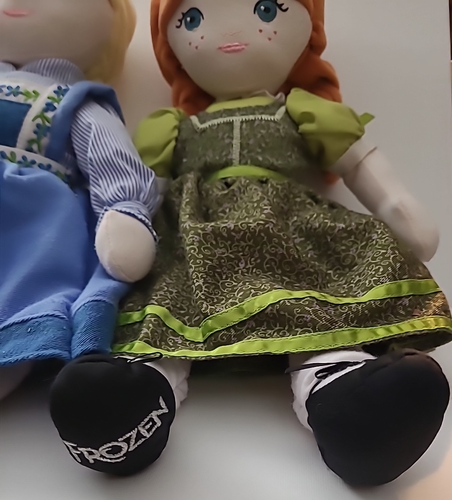 Frozen El Musical En Broadway Elsa Y Anna Peluche Suave 15" Muñecas Teatro Disney - Imagen 7 de 13