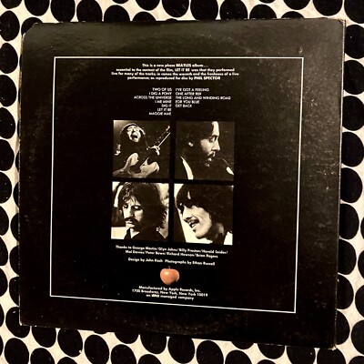BEATLES★Let It Be UK Apple オリジナル ビートルズ/LET IT BE UKオリジナル盤レコード 初回レッド