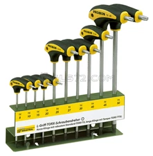 10 PIECE TORX KEY WRENCH L-HANDLE SET PROXXON 22652