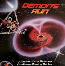 Demon's Run Boardgame 1981 Starcup Challene Racing Series Vintage Complete