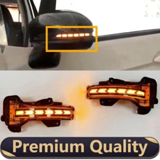 LED Side Mirror Light with Dynamic Turn Signal Clear For Honda Accord 2013-2017