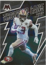 2022 Panini Mosaic Deebo Samuel Thunder Lane SP San Francisco 49ers