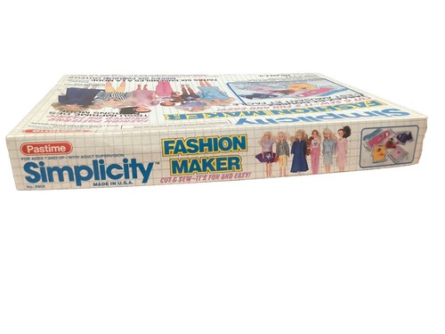Vintage 1989 Pastime Simplicity Fashion Maker Crafting Kit - Bild 4 von 10