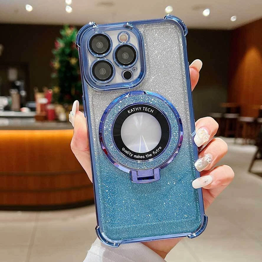 Shockproof Magnetic Stand Phone Case for iPhone 11 12 13 14 15 Pro Max