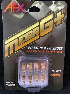22035 AFX MEGA G PLUS SHORT PICK UP SHOES PIT KIT OEM 8 PAIRS