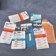 Vtg Baby Diaper Pins Lot Gerber NOS
