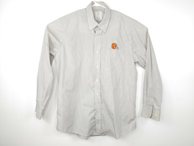 cleveland browns button down shirt