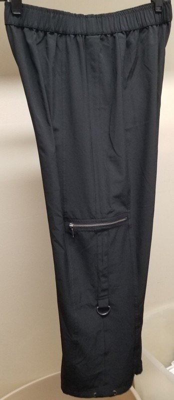PECK & PECK WEEKEND Women's black pants size Small polyester/spandex 