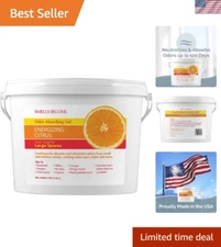 Industrial Odor Eliminator Gel - 120 Days of Citrus Freshness for Home & Garage