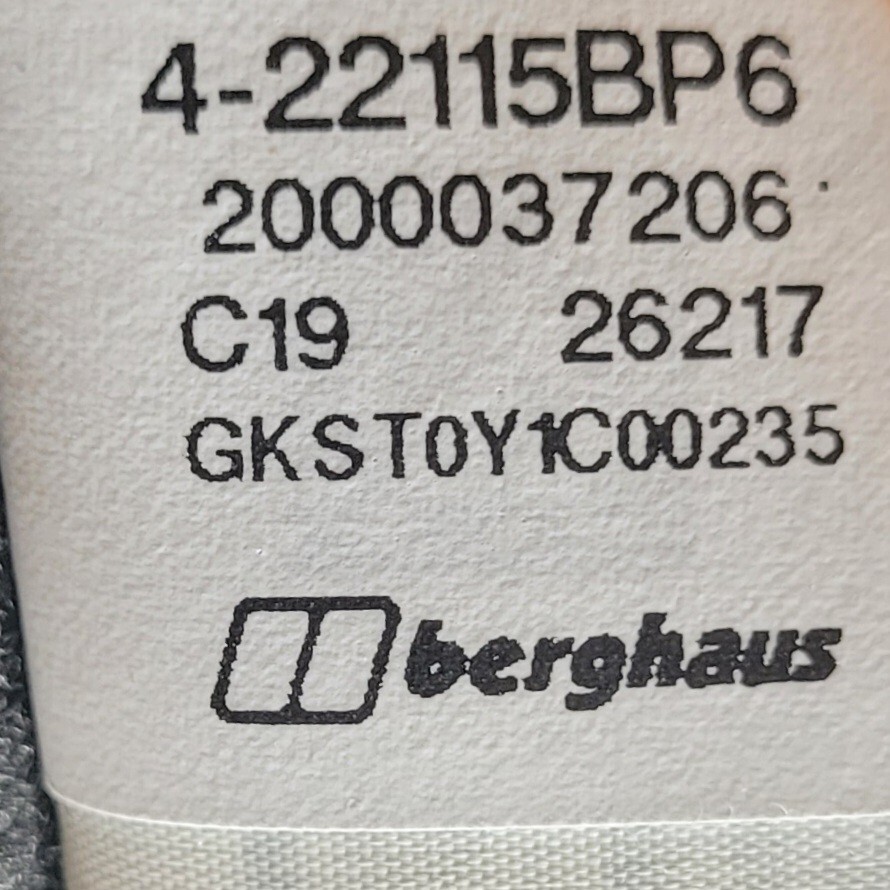 Berghaus Hydroloft Duneline Hybrid Jacket Quilted Men’s Large Black and