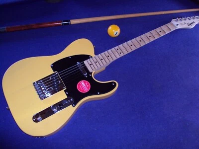 Scalloped SQUIER Telecaster Sonic butterscotch playing ala Yngwie,Ritchie&Co! - Bild 1 von 4