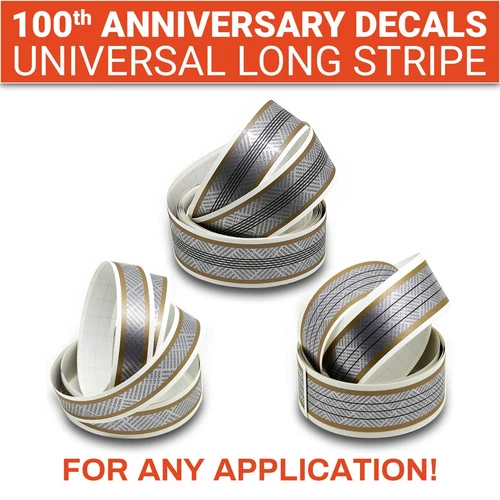 2003 Harley-Davidson 100th Anniversary Universal stripe sticker decal LAMINATED