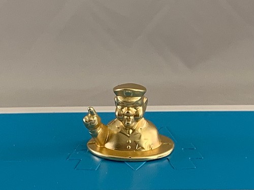 Monopoly Polizei Blaspfeife Gemeinschaftstruhe RAR