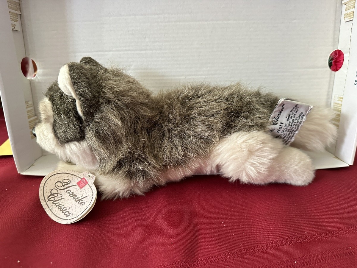 Lovely fluffy/灰色Logic miko：Lovely fluffy Genshin Impact Yae Miko Plushie Plush Doll W/Clothes Wig