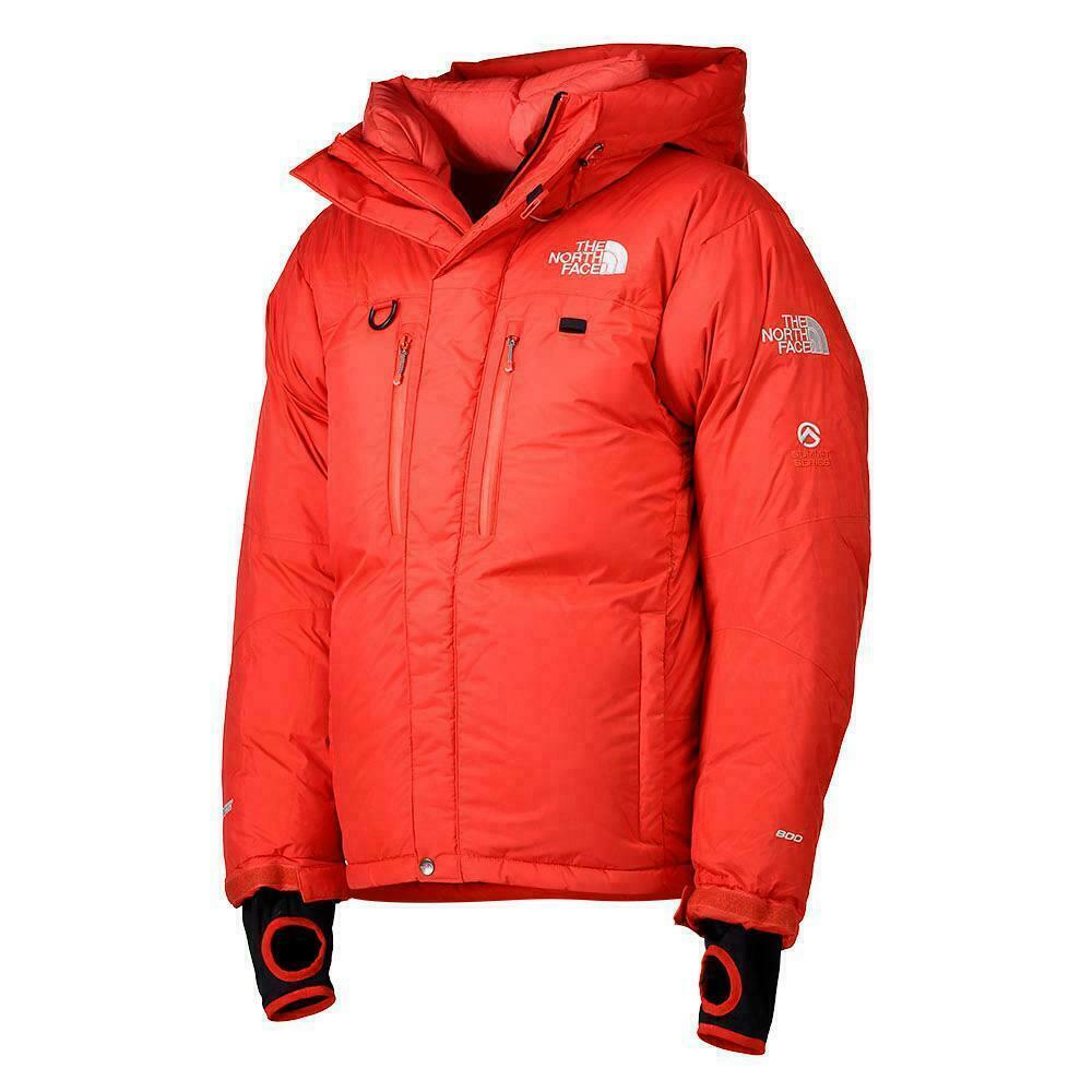 NEW The North Face Mens HIMALAYAN PARKA Jacket Red XL 800 Down Summit Series