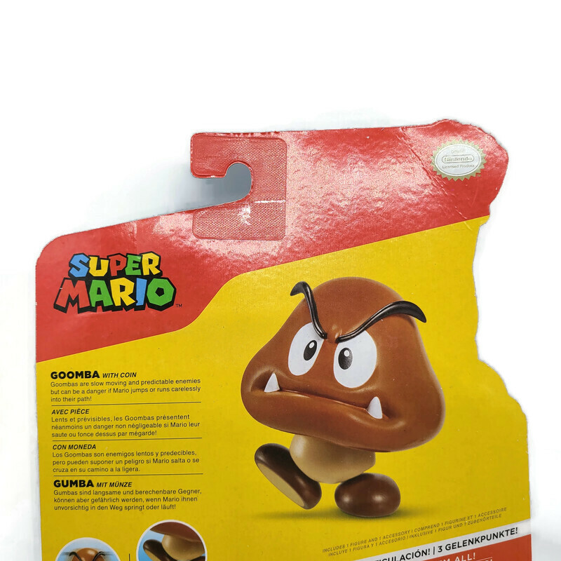 Super Mario Goomba Action Figure Nintendo 3