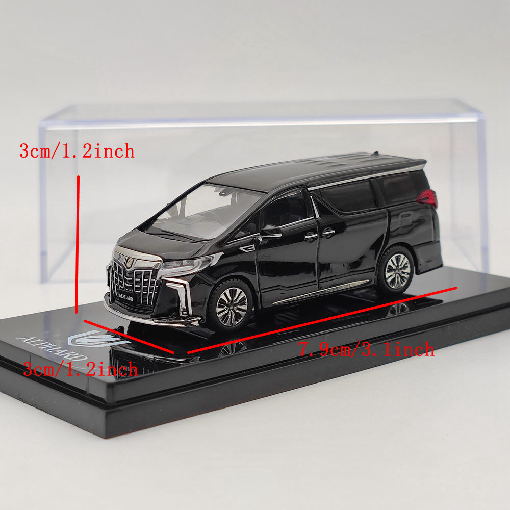 ALPHARD 黒 ミニカー Amazon | HJ64 1/64 Toyota ALPHARD Z ブラック 完成品