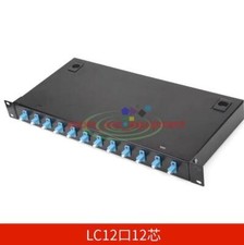 Fiber Optic Terminal Box 12 core LC with adapter pigtail 12 Ports Patch Panel