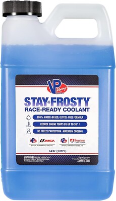 VP Racing Fuels Stay Frosty Race-Ready Coolant 64 Ounces Part #2301