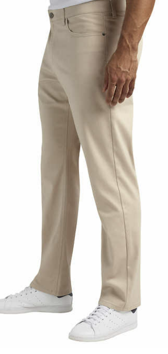 Jean Homme Coupe Droite Stretch 5 Poches Effet Délavé Bleu foncé