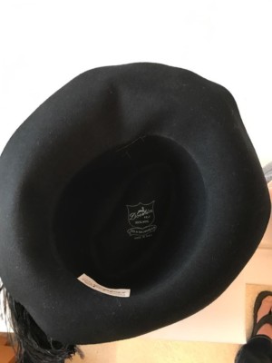 Vintage Evelyn Varon Doeskin felt 100% wool Hat | eBay display picture 1