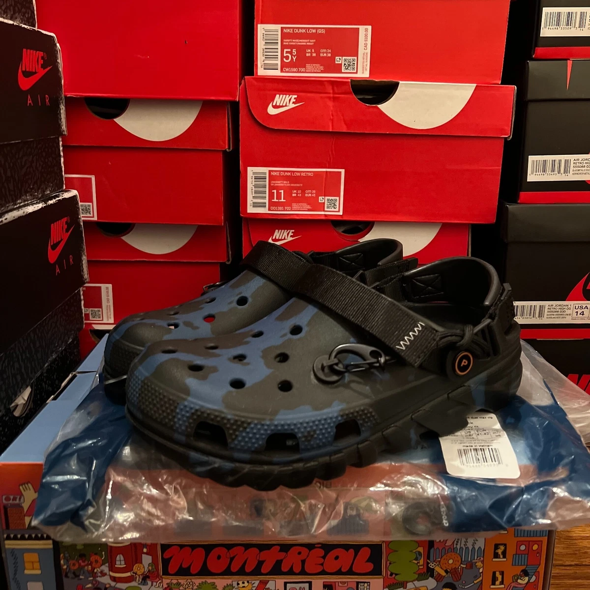 Post malone crocs sizing sales