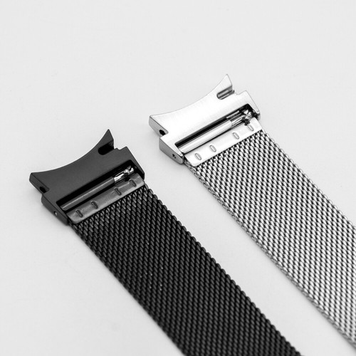 20mm For Samsung Galaxy Watch 3/4/5 Pro 4 Classic Strap Metal Milanese Loop Band - Photo 4 sur 15