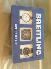 breitling collectable blue chocolate box rare item now 125th anniversary 