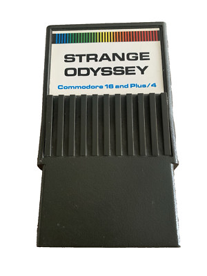 Strange Odyssey Commodore 16 Plus 4 Cartridge Spiel Hong Kong Vintage