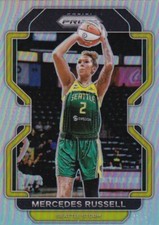 2022 Panini Silver Prizm WNBA #130 Mercedes Russell Seattle Storm