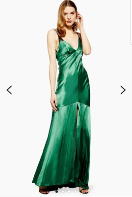 topshop slip dress satin