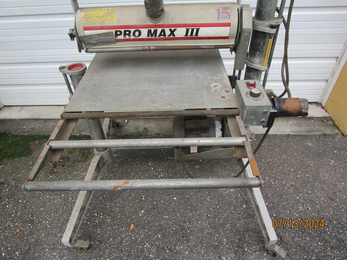Pro Max 3 Sander W/ Performax Power Feed & 1.5 HP Leeson Motor | eBay