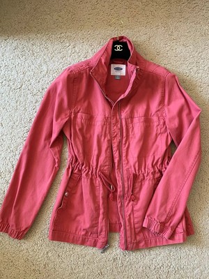 pink cargo jacket