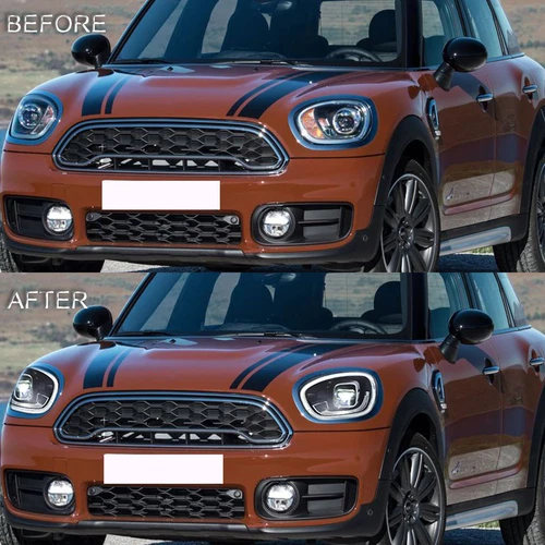 VLAND Headlights Fit Mini Cooper Countryman F60 2017-2020 LED DRL W/Animation *2 - Picture 10 of 13