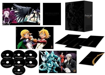 New OVERLORD I II III Blu-ray Box First Limited Edition With Booklet Japan