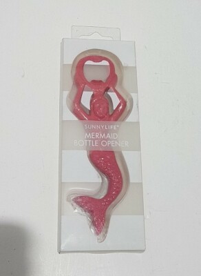 Sunnylife Vintage Stil Gusseisen Meerjungfrau Flaschenöffner rosa SUUOPEMP Neu 