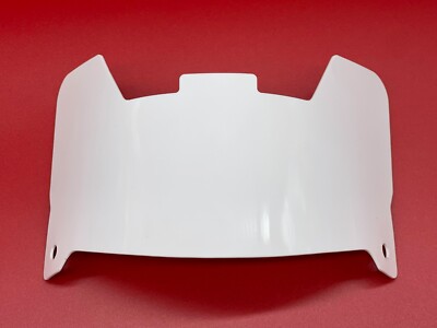 CHROME MIRRORED Full Size Football Visors with Clips FOR DISPLAY PURPOSES ONLY
