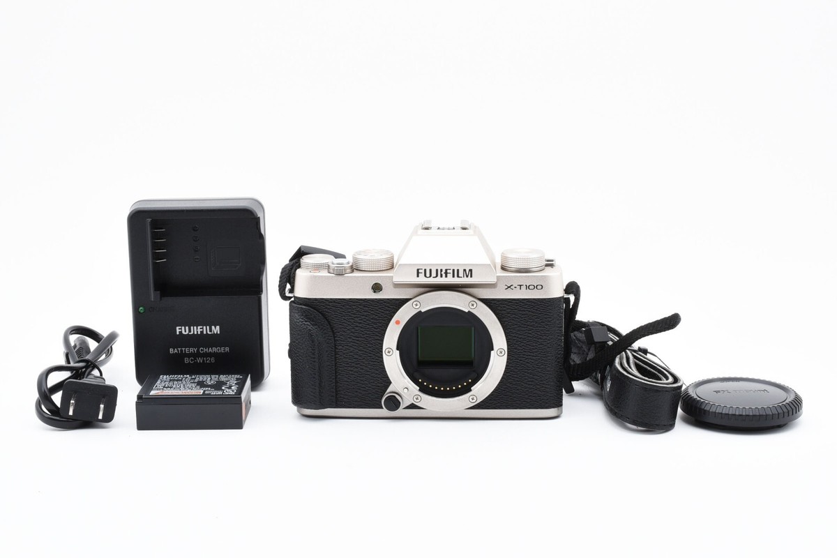 Champagne Gold Fujifilm Xt 100 Price FUJIFILM X-T100 Mirrorless