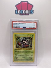 1999 Pokémon 1st Edition PSA 1 Tangela 066/102 Base Set Shadowless