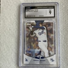 Topps 2024 Topps 50/50 Shohei Ohtani Los Angeles Dodgers #5 CGC Graded