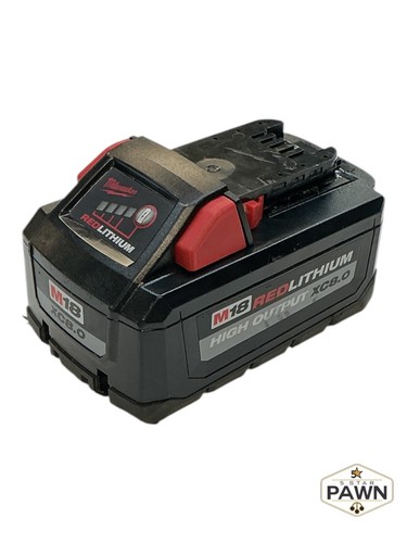 Milwaukee M18 HIGH OUTPUT XC 8.0Ah Battery Genuine OEM Used Tested W (FVS038063)